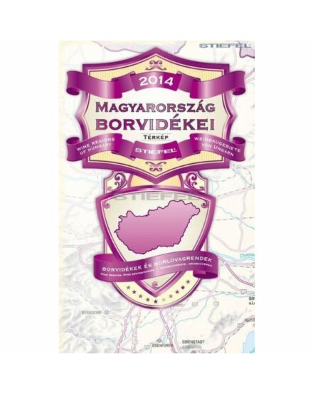 Cartographia Magyarország borvidékei - Stiefel 5998504310457