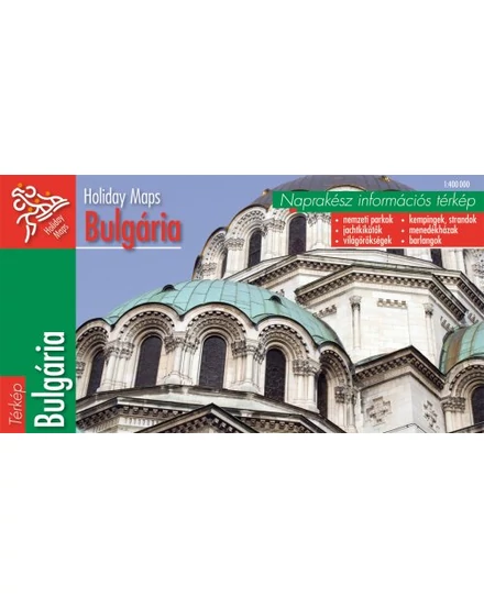 Cartographia Bulgária térkép 5998504312659