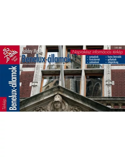 Cartographia Benelux  államok autóstérkép - Stiefel 5998504313656