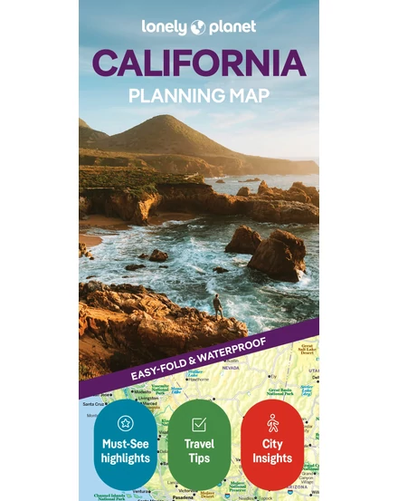 Cartographia Kalifornia útvonaltervező térkép 9781788685917