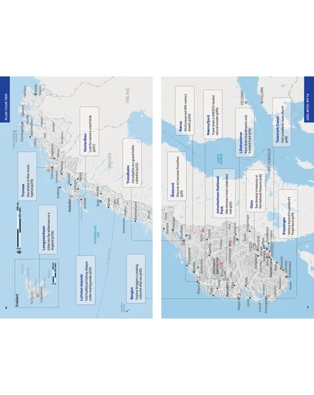 Norvégia útikönyv Lonely Planet (angol)