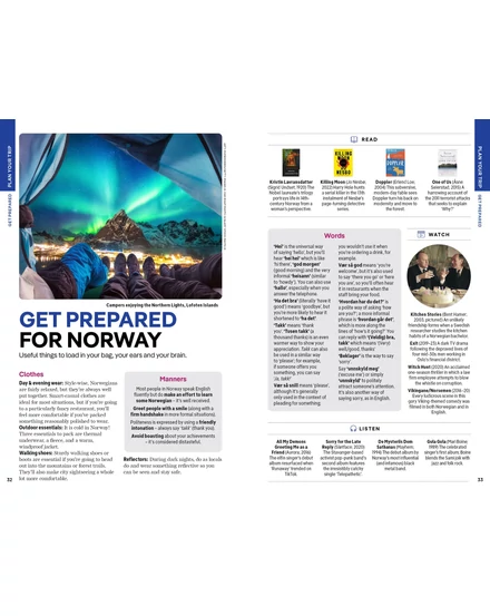 Norvégia útikönyv Lonely Planet (angol)
