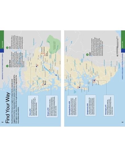Norvégia útikönyv Lonely Planet (angol)
