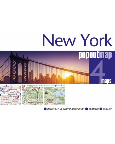 Cartographia New York Popout várostérkép 9781910218594