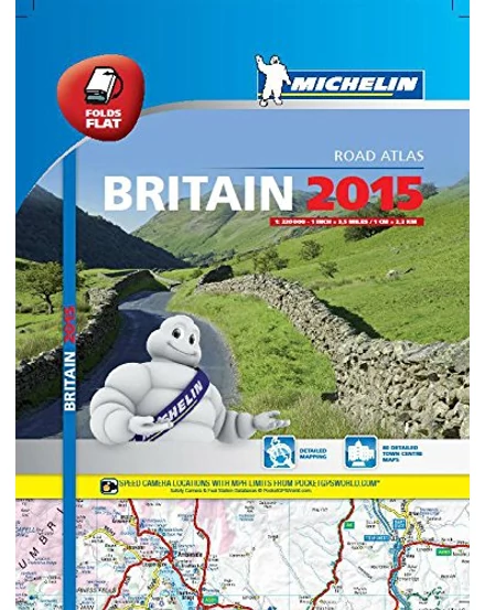Cartographia Nagy-Britannia 2015 Road atlasz (Michelin 2115) Outlet 9782067192911