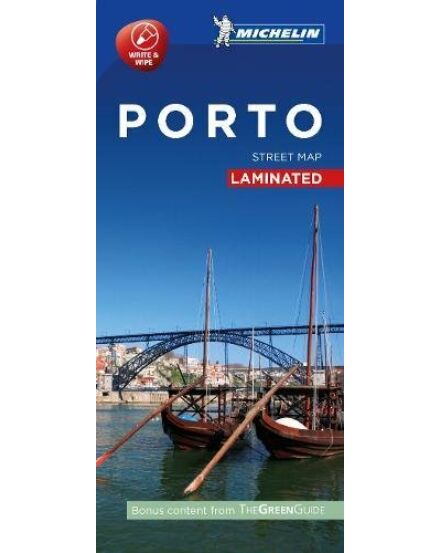 Cartographia Porto várostérkép (Michelin 9212) laminált 9782067223905