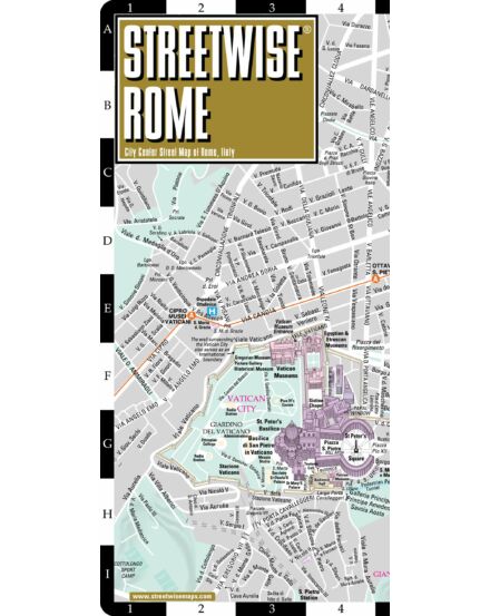 Cartographia Róma (Streetwise) várostérkép 9782067229815