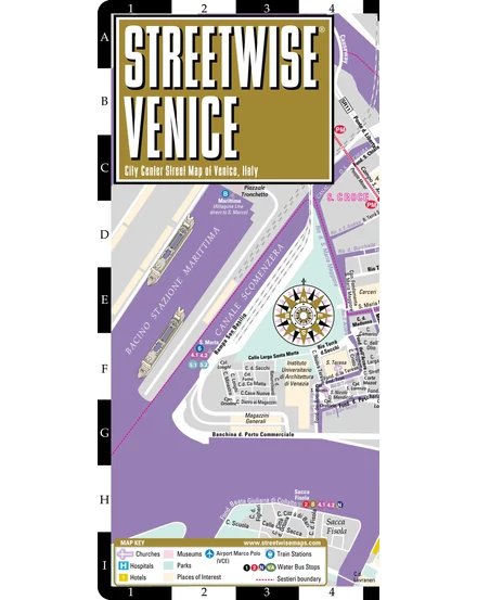 Cartographia Velence (streetwise) várostérkép 9782067229853