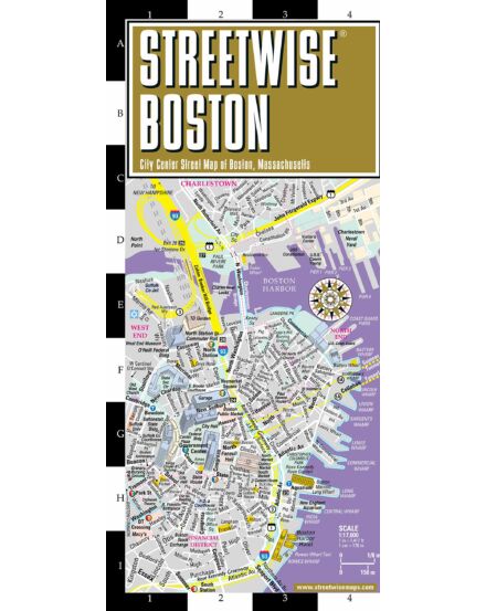 Cartographia Boston (streetwise) várostérkép 9782067229914