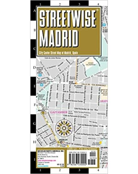 Cartographia Madrid (Streetwise) várostérkép 9782067230002