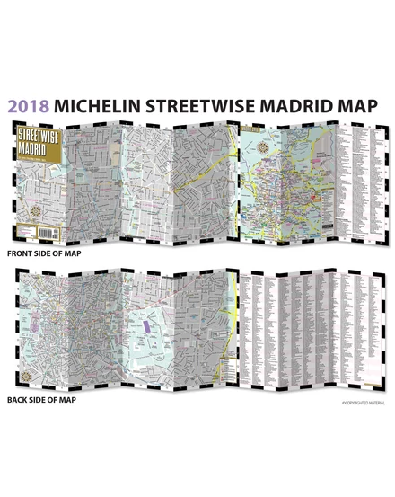 Madrid (Streetwise) várostérkép