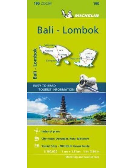 Cartographia Bali / Lombok térkép (Michelin) Asia ZOOM 9782067235281