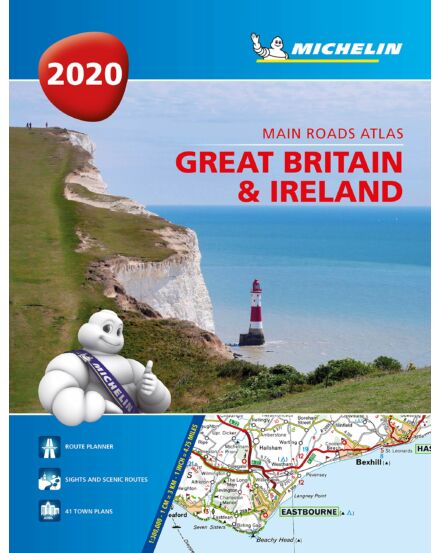 Cartographia Nagy-Britannia és Írország atlasz (Michelin 1122) 9782067236196