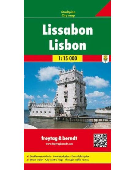 Cartographia Lisszabon várostérkép (Freytag) 9783707900774