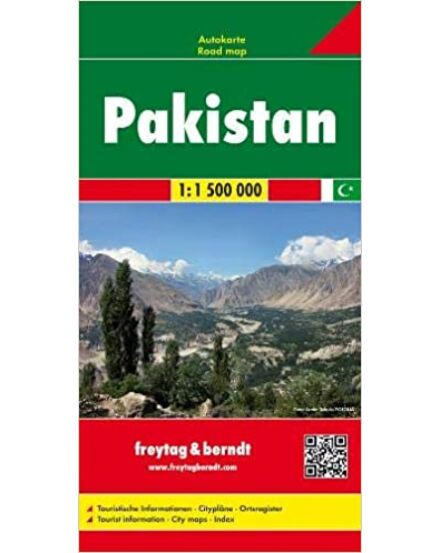 Cartographia Pakisztán autóstérkép (Freytag) 9783707909821