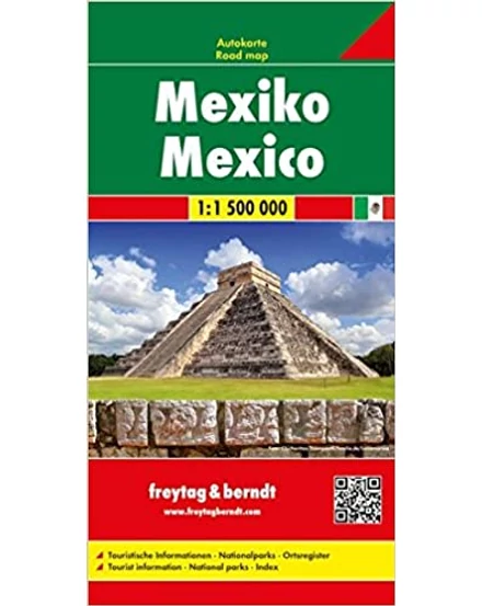 Cartographia Mexikó autóstérkép (Freytag) 9783707916546
