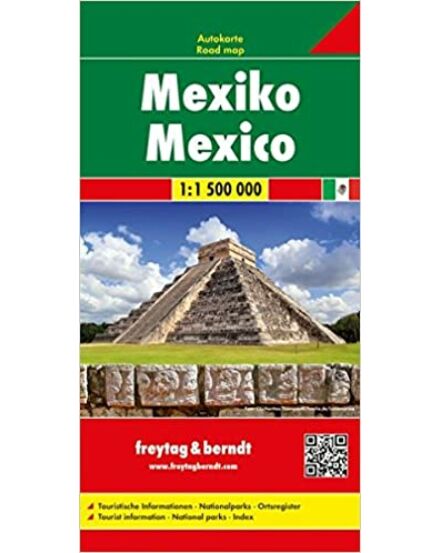 Cartographia Mexikó autóstérkép (Freytag) 9783707916546