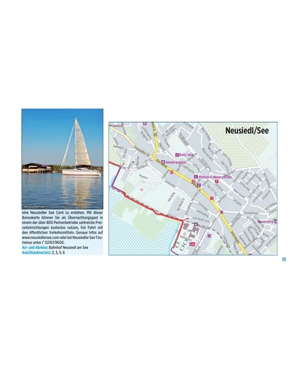 Cartographia Burgenland kerékpáros kalauz 9783711100535