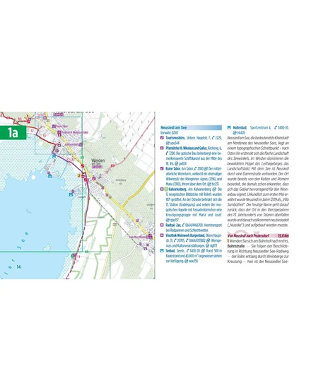 Cartographia Burgenland kerékpáros kalauz 9783711100535