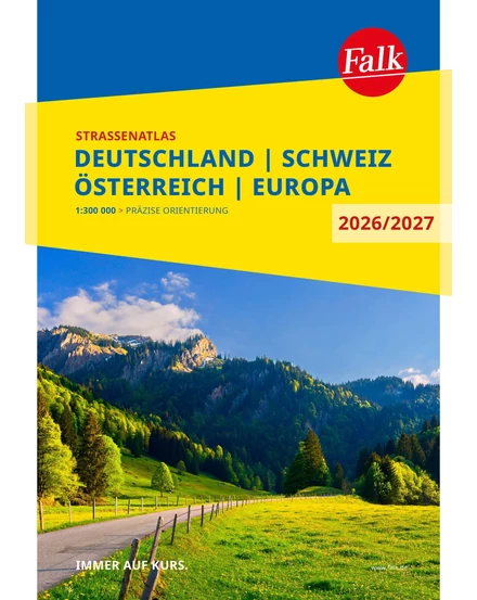 Cartographia Németország, Svájc, Ausztria atlasz Falk - 9783827900838