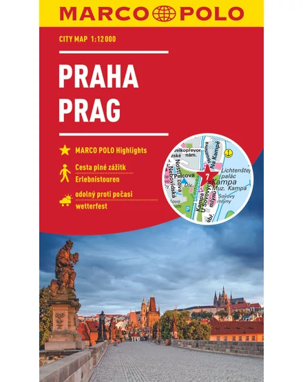 Cartographia Prága várostérkép (Marco Polo) 9783829741859