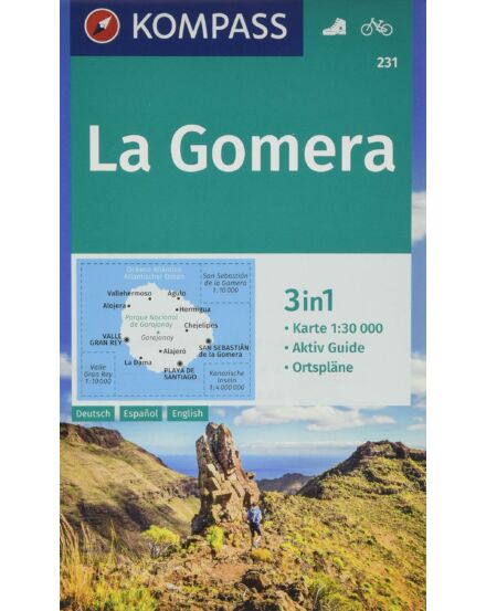 Cartographia La Gomera turistatérkép 9783990444696