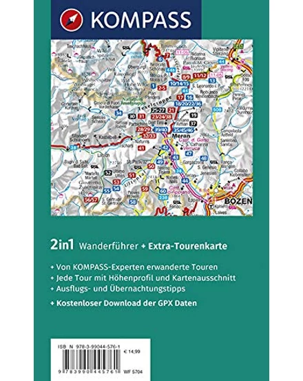 Merano és környéke /Passeiertal/Texelgruppe/Ult térkép+guide