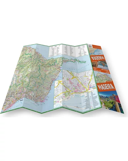 Madeira trekking térkép - Expressmap