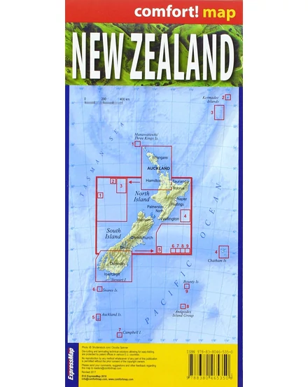 Új-Zéland comfort_Cartographia