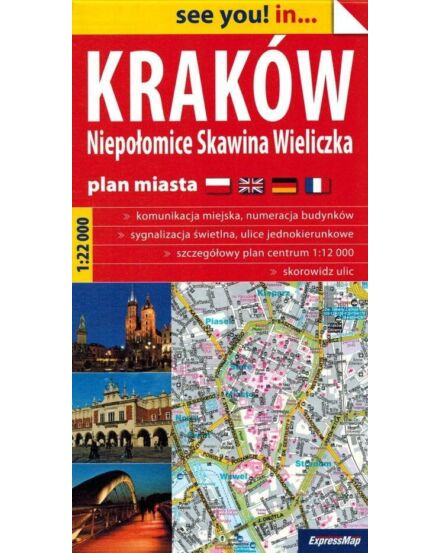 Cartographia Krakkó várostérkép  - Expressmap 9788380465787