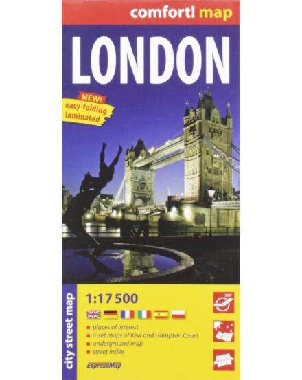 Cartographia London Comfort térkép - Expressmap 9788380467156