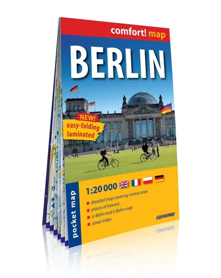 Cartographia Berlin Comfort zsebtérkép 9788381900270