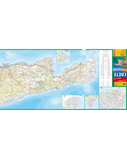 Kréta Comfort térkép - Expressmap 2026