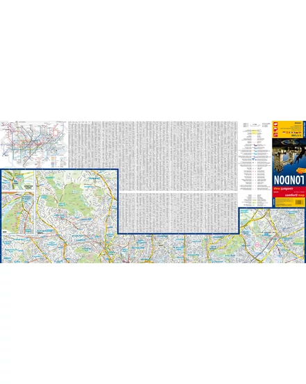 London Comfort térkép - Expressmap 2026