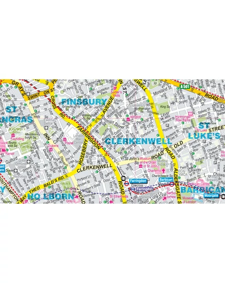 London Comfort térkép - Expressmap 2026