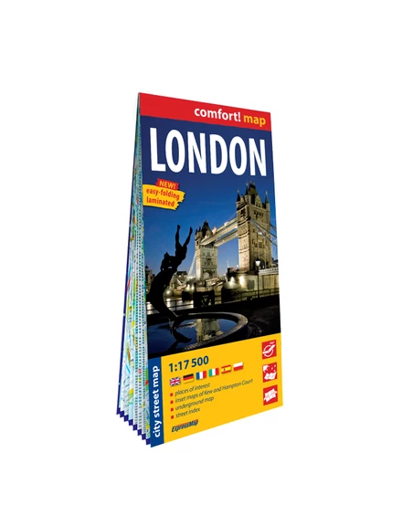 Cartographia London Comfort térkép - Expressmap 9788383556383