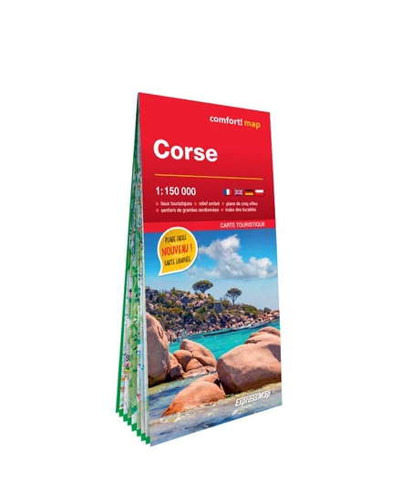 Cartographia Korzika Comfort térkép 9788383556635