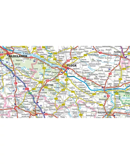 Lengyelország Comfort, 1:750 000 térkép - Expressmap