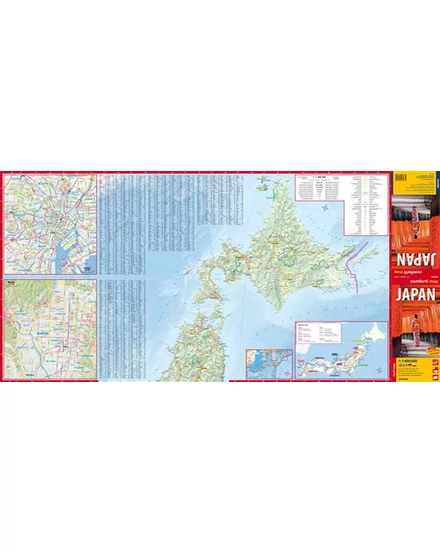 Japán Comfort térkép - Expressmap