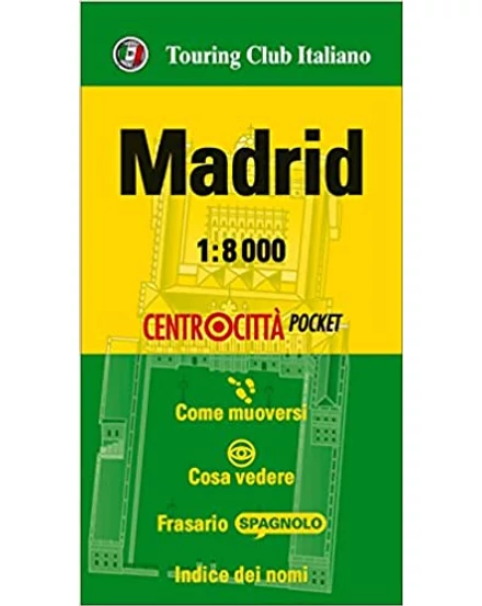 Cartographia Madrid mini várostérkép - TCI 9788836569120