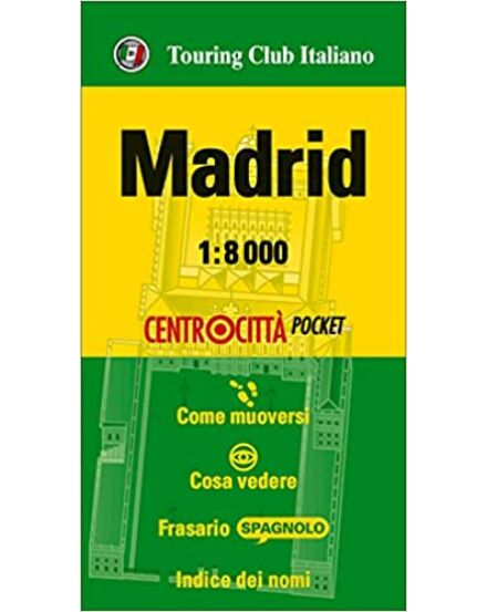 Cartographia Madrid mini várostérkép - TCI 9788836569120