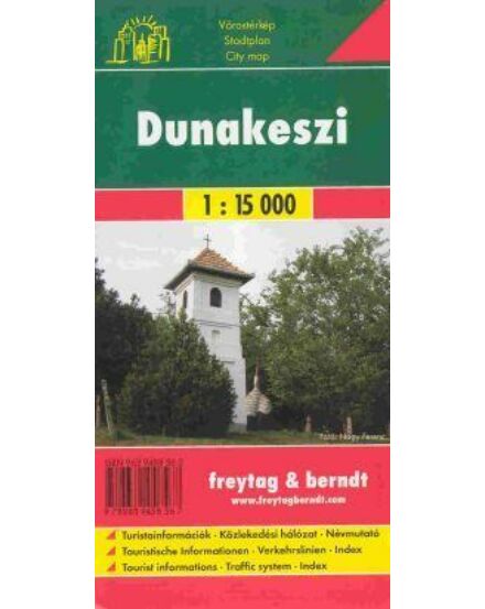 Cartographia Dunakeszi várostérkép (Freytag) 9789639458567