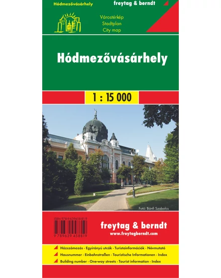 Cartographia Hódmezővásárhely várostérkép (Freytag) 9789639458819