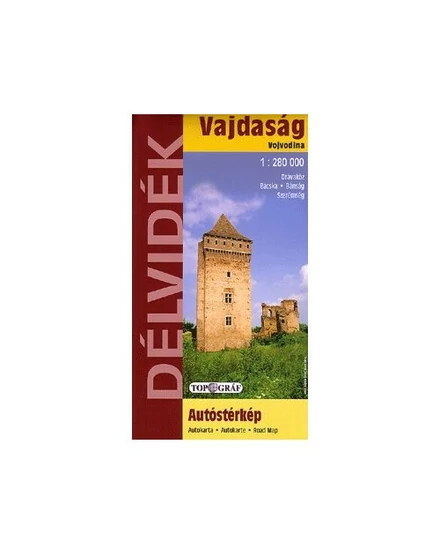 Cartographia Vajdaság autóstérkép (Topográf) 9789639514973