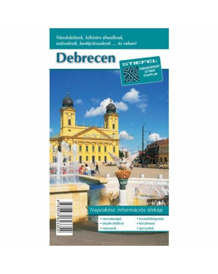 Cartographia Debrecen várostérkép - Stiefel 9789639623354