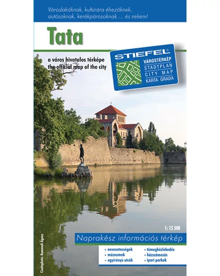 Cartographia Tata várostérkép 9789639623668