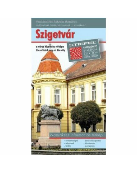 Cartographia Szigetvár várostérkép - Stiefel 9789639623736
