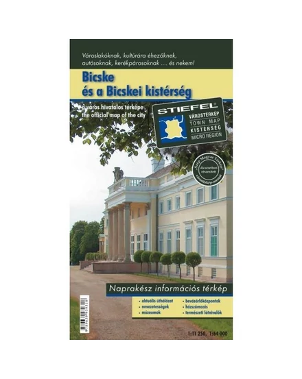 Cartographia Bicske és a Bicskei kistérség térképe - Stiefel 9789639939318