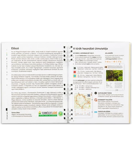 Cartographia A Bakony legszebb túrái túrakönyv - 9786158184809
