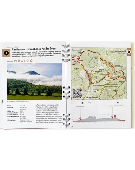 Cartographia A Karancs- és Medves–Vajdavár-vidék legszebb túrái túrakönyv - 9786158184861